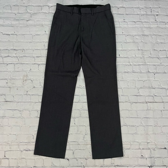 Mens Mossimo Supply Co. Gray Slim Fit Dress Pants - Picture 2 of 5